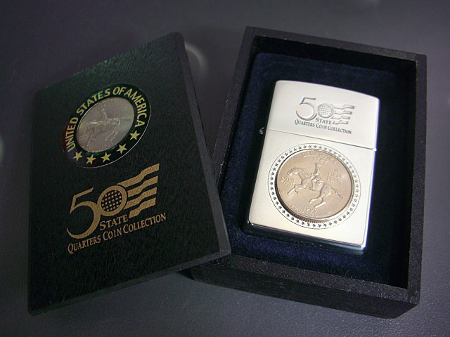 画像: zippo 50 STATE QUARTERS COIN COLLECTION デラウエア 1999年製造