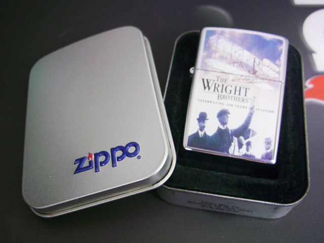 画像: zippo THE WRIGHT BROTHERS　2003年製造