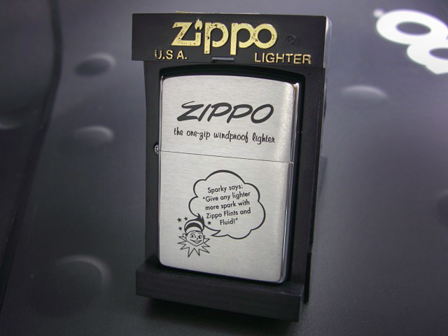 画像: zippo Sparky ZIPPOロゴ 2000年製造