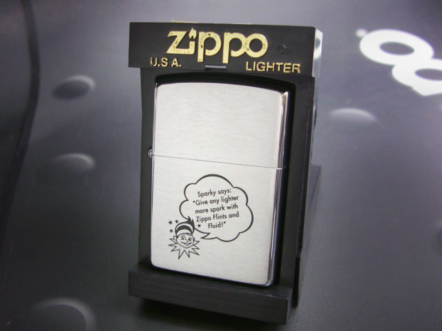 画像: zippo Sparky 両面 2000年製造