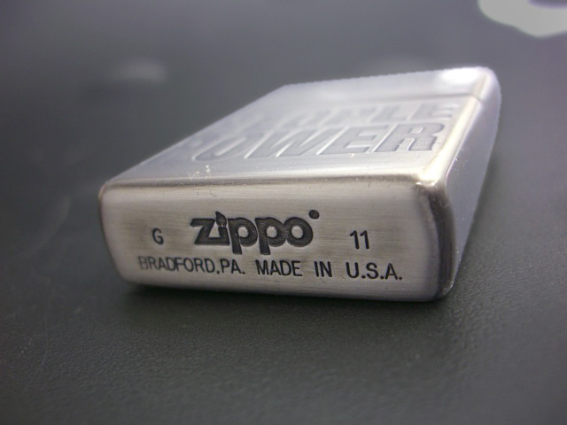 画像: zippo KATHARINE HAMNETT LONDON PEOPLE POWER 限定