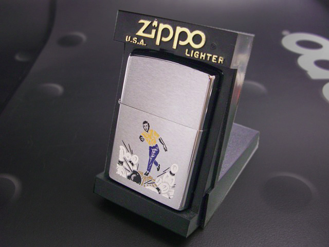 画像: zippo スポーツ柄 ボーリング男子  #200 1999年製造