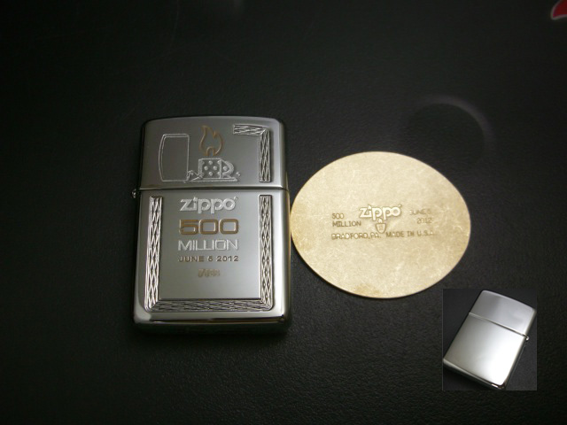 画像: zippo ARMOR 500MILLION‘ｓ MODEL 世界10000個限定