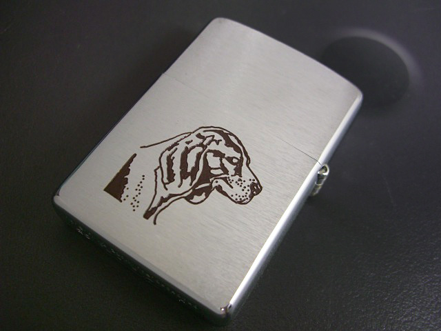 画像: zippo MS-200シリーズ 犬  2003年製造　両面