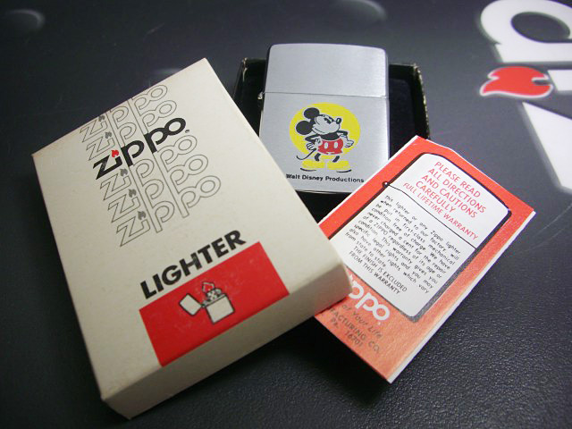 画像: zippo ディズニー ミッキーマウス #200 1977年製造 MINT