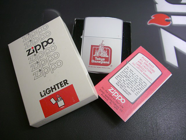 画像: zippo TOKYO Disneyland 1982年製造 RED #250 MINT