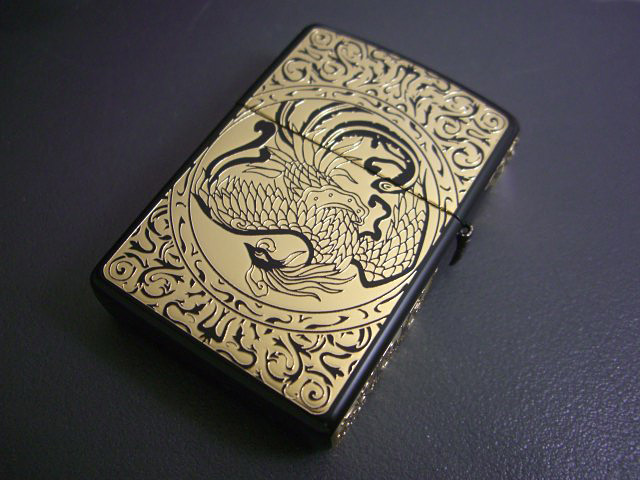 画像: zippo 鳳凰5面加工 2BKG-ENP