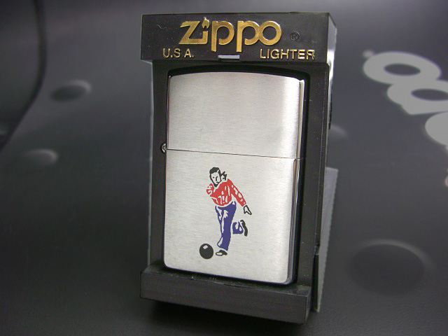 画像: zippo スポーツ柄 ボーリング 1998年製造