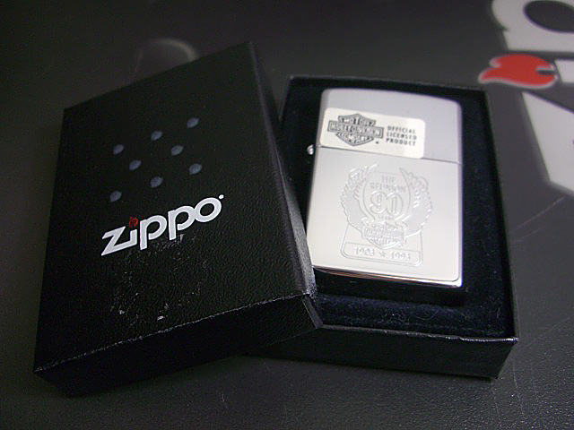 画像: zippo HARLEY-DAVIDSON THE REUNION 90YEARS  #250　1993年製造