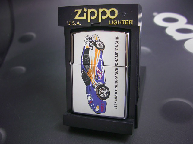 画像: zippo レーシングカー zippo パープル 1997年製造