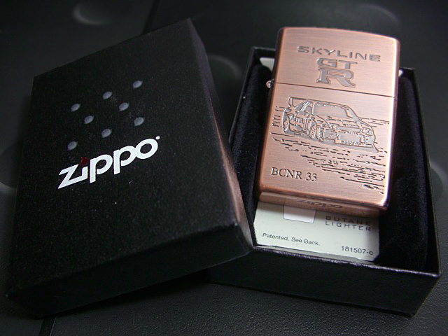 画像: zippo Skyline GT-R BCNR 33 1999年製造