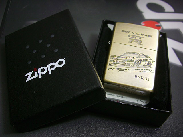 画像: zippo Skyline GT-R BNR 32 1999年製造