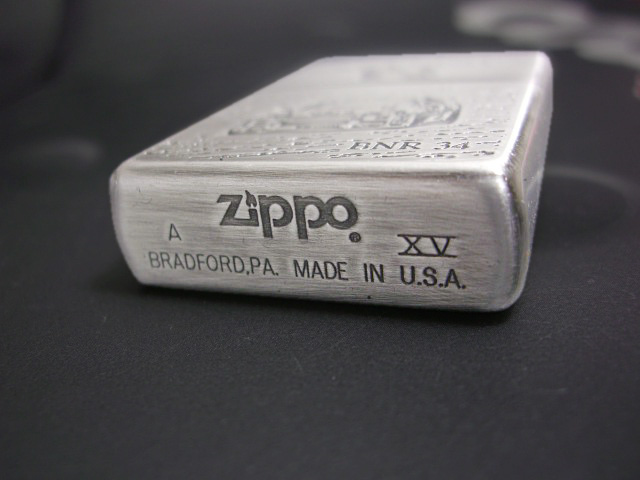 画像: zippo Skyline GT-R BNR 34 1999年製造