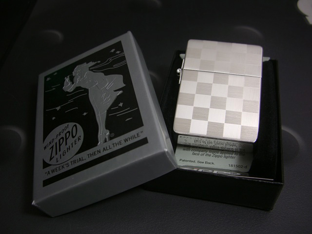 画像: zippo 1935 REPLICA チェッカー 1935CH-SS