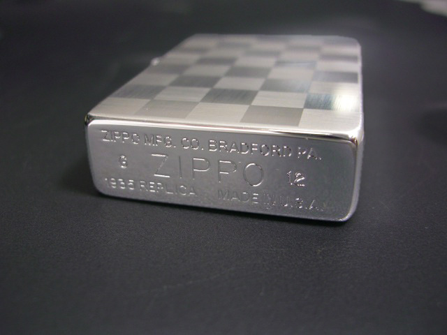 画像: zippo 1935 REPLICA チェッカー 1935CH-SS