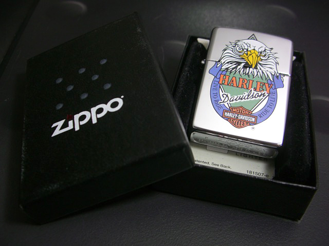 画像: zippo HARLEY-DAVIDSON #250 プリント 1998年製造