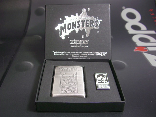 画像: zippo Dracula（ドラキュラ）UNIVERSAL STUDIOS MONSTERS シリアルNO.8