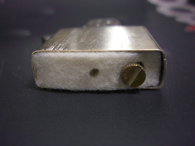 画像: zippo インサイドユニット ゴールド 1976〜82年製造 MINT