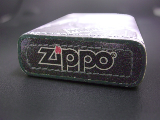 画像: zippo 革巻き 那羅延堅固王