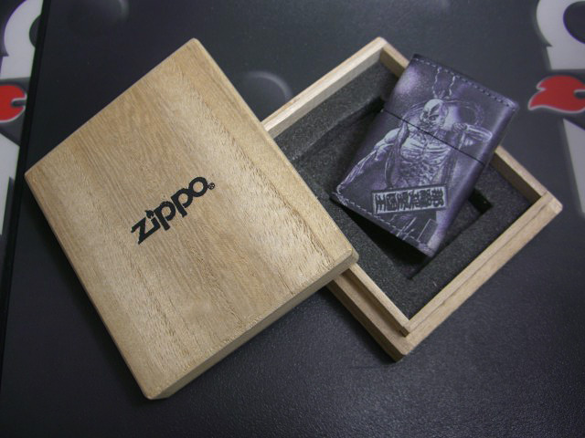 画像: zippo 革巻き 那羅延堅固王