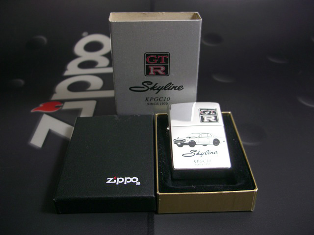 画像: zippo SKYLINE GT-R KPGC10 2000年製造