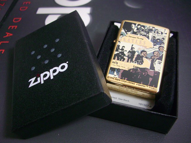 画像: zippo THE BEATLES ブラス 1996年製造