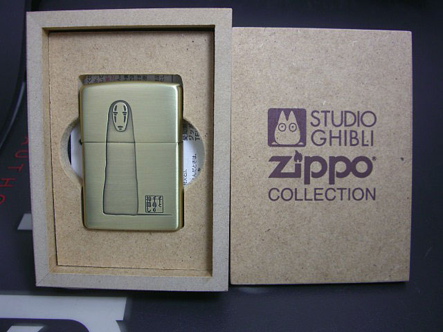 画像: zippo 千と千尋の神隠し カオナシ 金古美仕上げ