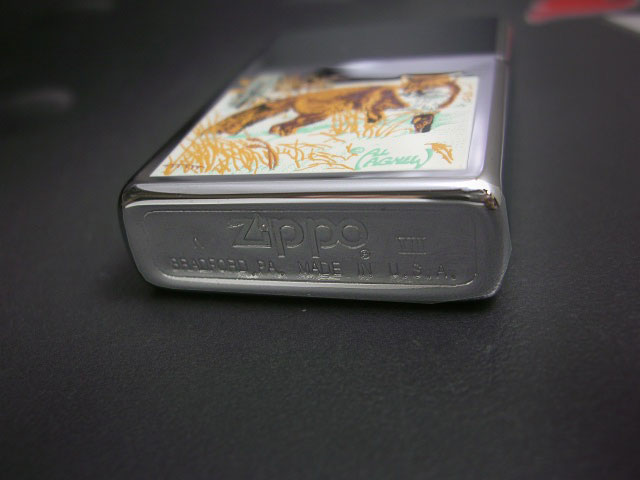 画像: zippo タウン＆カントリー　キツネ柄　1992年製造