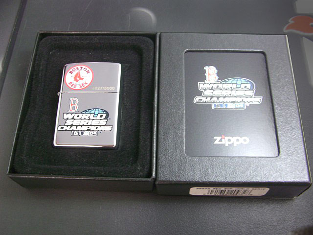 画像: zippo RED SOX WORLD SERIES CHAMPIONS 2005年製造