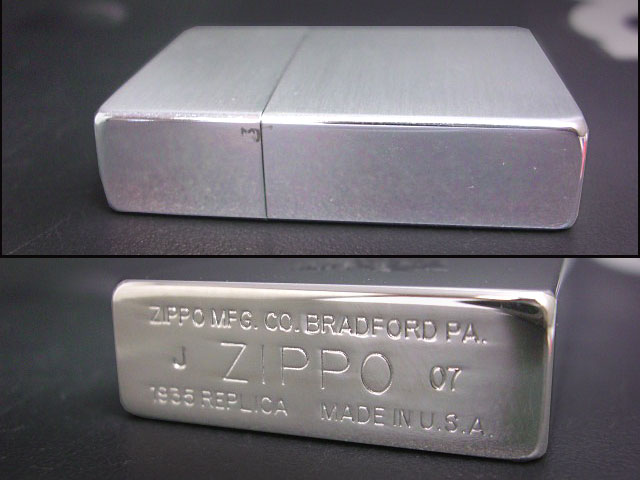 画像: zippo 1935REPLICA 犬 シルバーメッキ