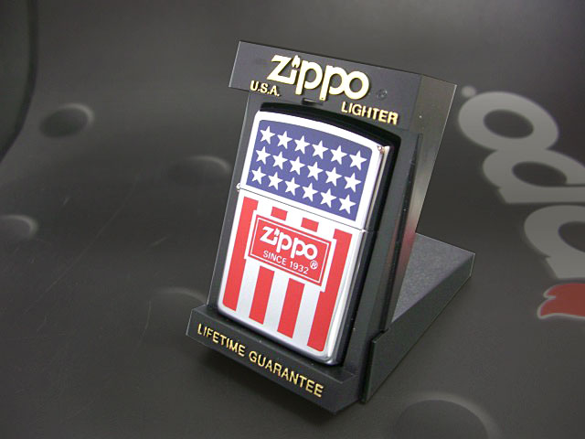 画像: zippo 星条旗 1992年製造