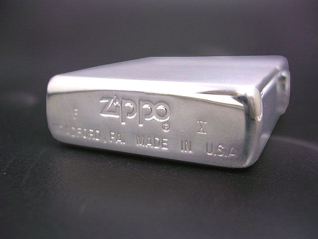 画像: zippo 液晶 シルバーサテン アメリカ大陸 1994年製造