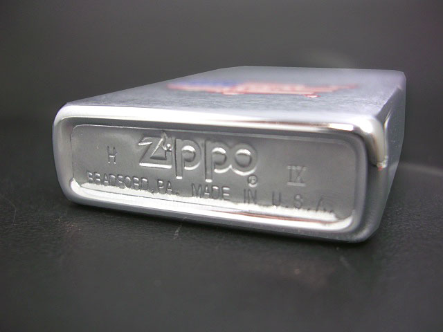 画像: zippo 星条旗柄アメリカ大陸 1993年製造