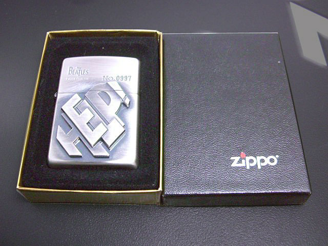 zippo BEATLES 「HELP!」銀古美 1995年製造 - zippo-LAND G.