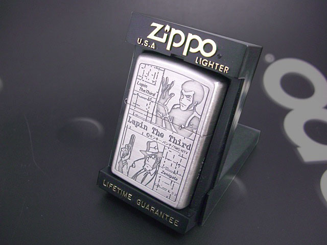 画像: zippo ルパン三世 ルパン＆銭形 銀古美仕上げ 2002年製造
