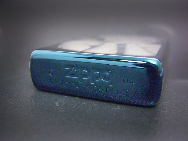 画像: zippo Varga Girl 正面 ブルー