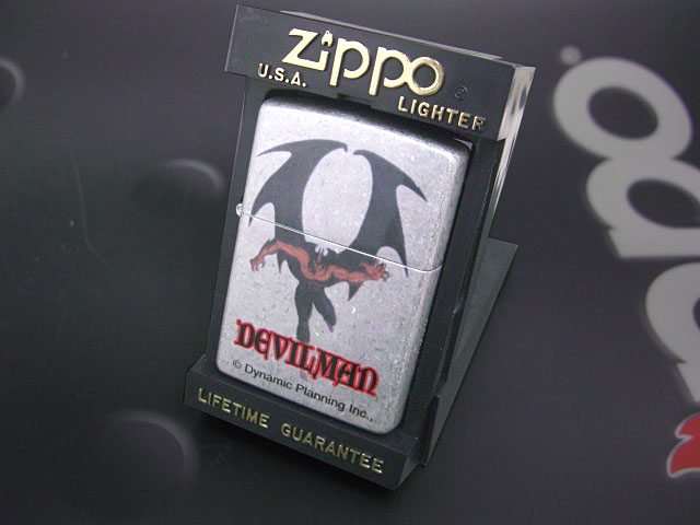 画像: zippo  DEVILMAN プリントカラー バレル加工 A  1997年製造