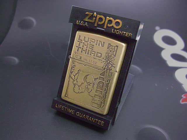 画像: zippo ルパン三世 金古美仕上げ 1997年製造