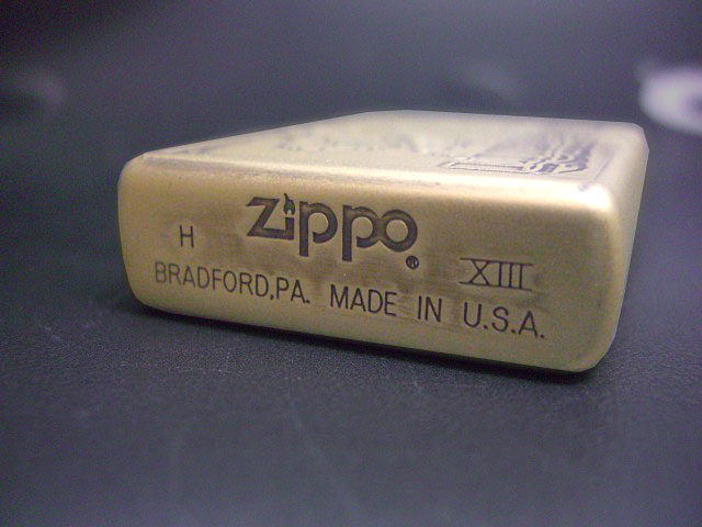 画像: zippo ルパン三世 金古美仕上げ 1997年製造