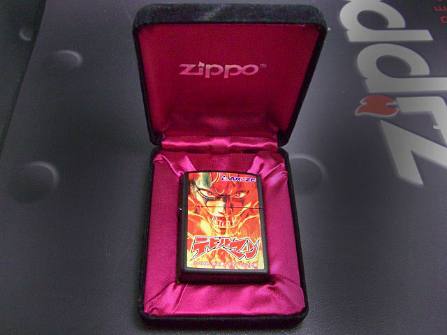 画像: zippo デビルマン ARUZE 黒マット