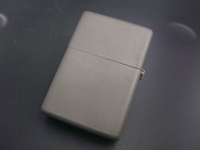 画像: zippo 純チタン（Solid Titanium） 色褪せ有 NEAR MINT 2001年製造