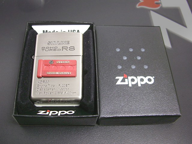 画像: zippo Skyline DOHC TURBO RS KDR30 1997年製造 