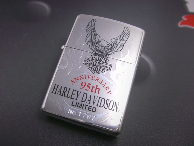 画像: zippo HARLEY-DAVIDSON スタンドセット 1997年製造