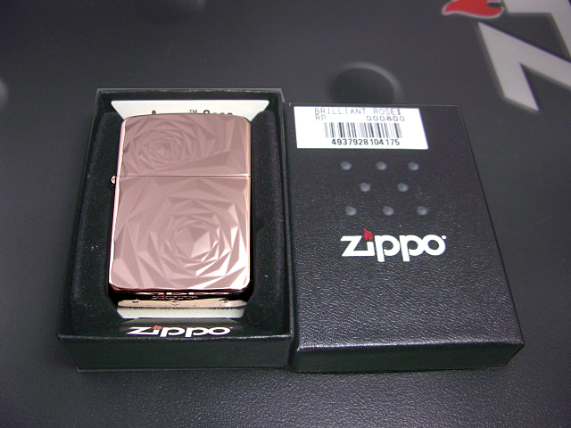 画像: zippo ARMOR BRILLIANT ROSE II ローズピンク