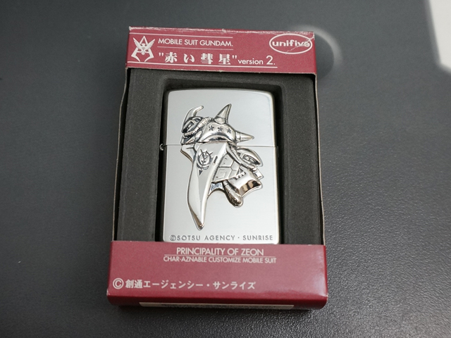 画像: zippo 機動戦士ガンダム 赤い彗星 バージョン2 No.1