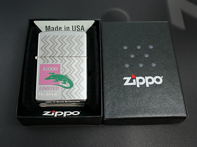 画像: zippo 特別限定 ワニ 1997年製造