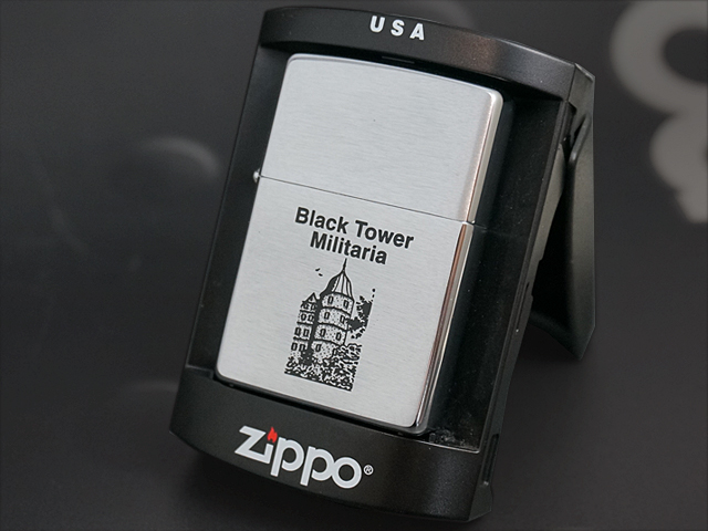 画像: zippo BlackTower Militaria 1998年製造