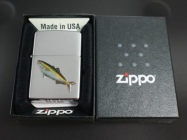 画像: zippo 魚シリーズ 本七宝焼 ブリ