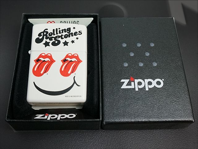 画像: zippo ROLLING STONES 白ラッカー CI012702