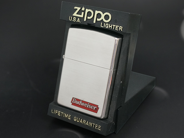 画像: zippo Budweiser ロゴプリント 1999年製造